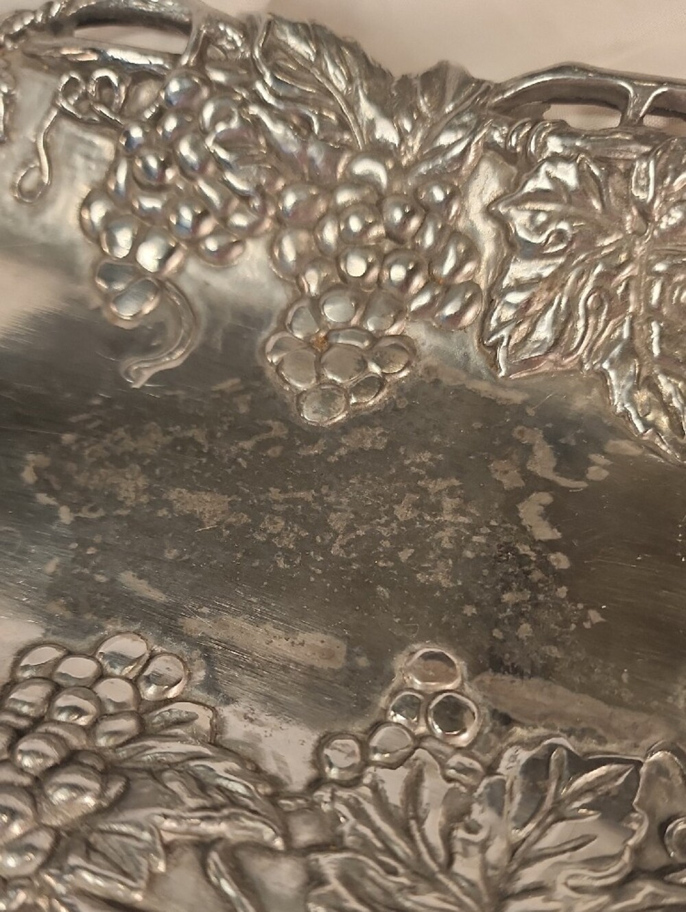 Arthur Court Large Aluminum Serving Tray - Picture 6 of 6
